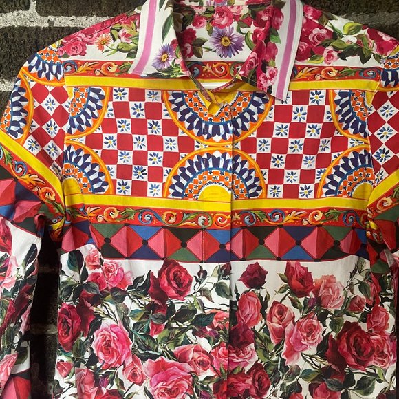 DOLCE & GABBANA shirt sz S - Picture 2 of 5